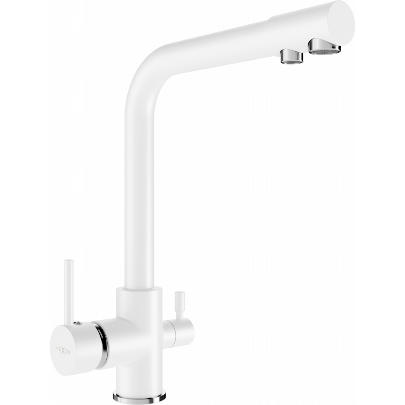 Mexen Duero bateria kuchenna, biała - 671600-20