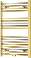 Mexen Ares grzejnik łazienkowy 900 x 600 mm, 342 W, złoty - W102-0900-600-00-50
