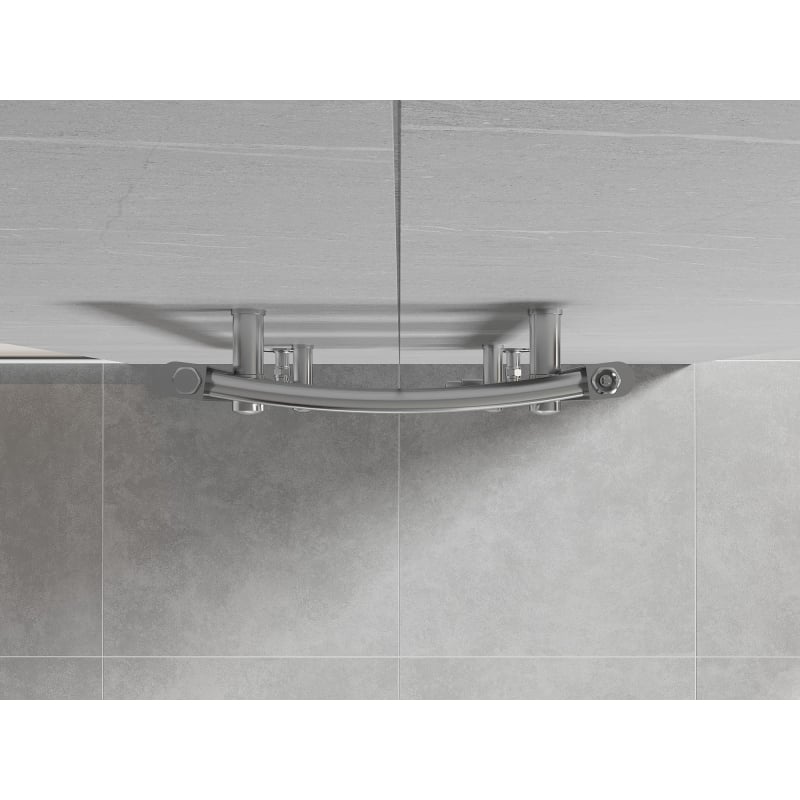 Mexen Ares grzejnik łazienkowy 1200 x 400 mm, 349 W, chrom - W102-1200-400-00-01