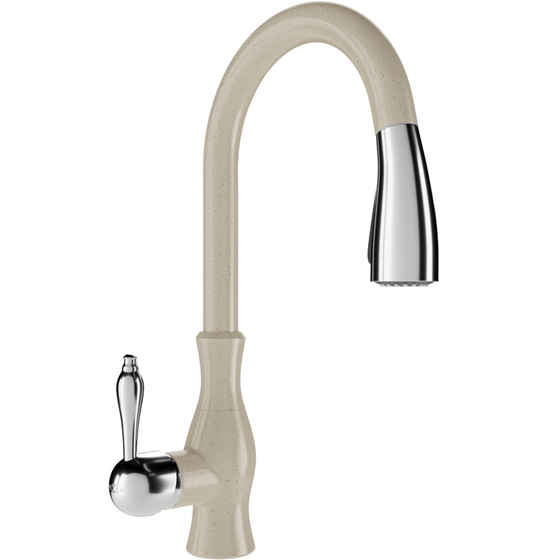 Mexen Savita bateria kuchenna, beżowa - 672601-69