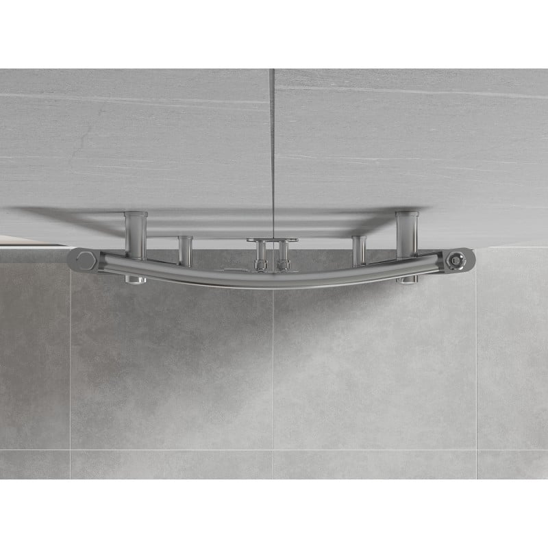 Mexen Ares grzejnik łazienkowy 1500 x 500 mm, 498 W, chrom - W102-1500-500-00-01