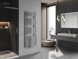 Mexen Ares grzejnik łazienkowy 1500 x 500 mm, 498 W, chrom - W102-1500-500-00-01