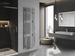 Mexen Ares grzejnik łazienkowy 1800 x 500 mm, 647 W, chrom - W102-1800-500-00-01