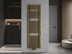 Mexen Ares grzejnik łazienkowy 1800 x 500 mm, 647 W, złoty - W102-1800-500-00-50