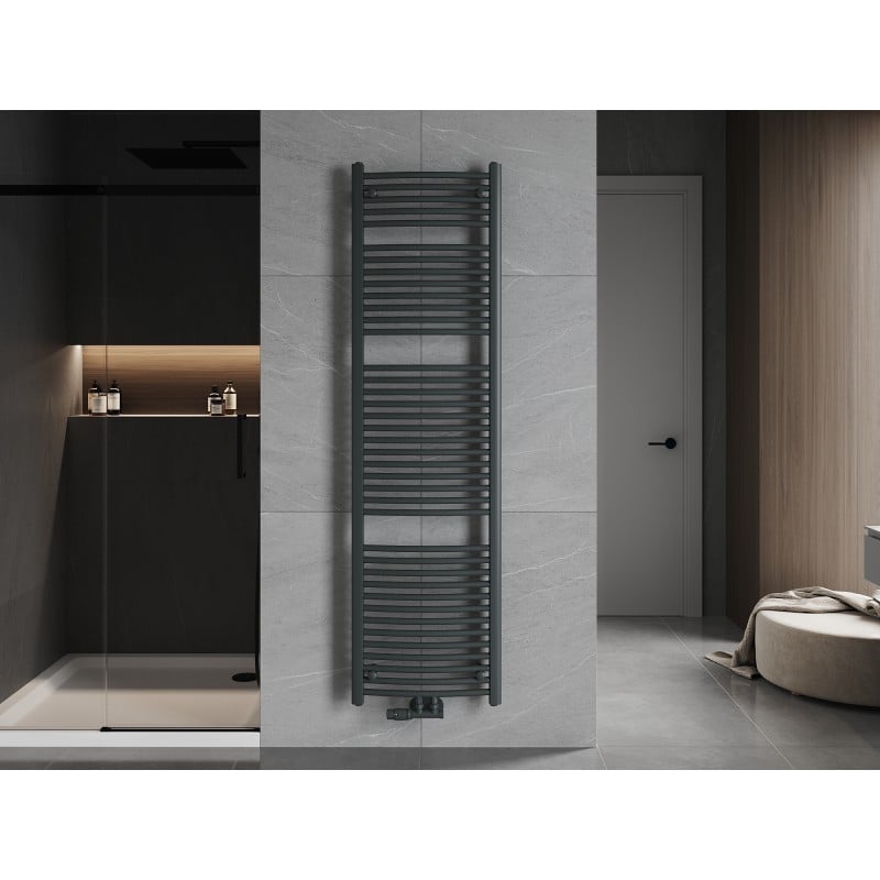 Mexen Ares grzejnik łazienkowy 1800 x 500 mm, 820 W, antracyt - W102-1800-500-00-66