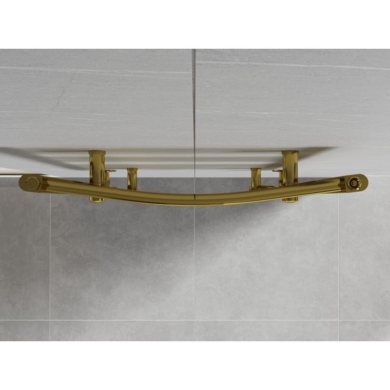 Mexen Ares grzejnik łazienkowy 1800 x 600 mm, 757 W, złoty - W102-1800-600-00-50