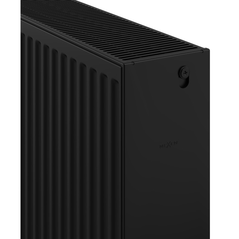 Mexen C33 grzejnik płytowy 600 x 1200 mm, podłączenie boczne, 2801 W, czarny - W433-060-120-70