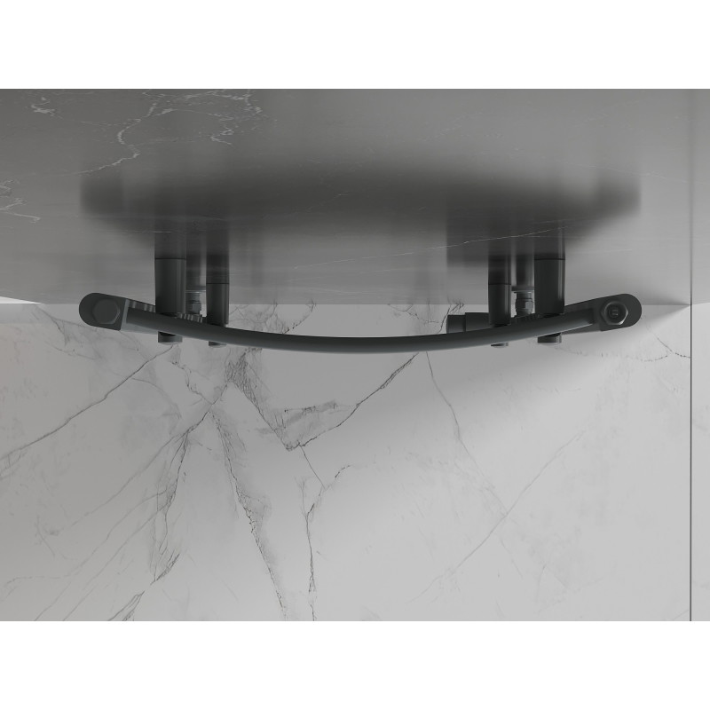 Mexen Helios grzejnik łazienkowy 800 x 500 mm, 381 W, antracyt - W103-0800-500-00-66