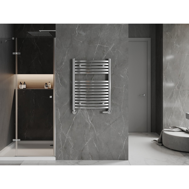 Mexen Helios grzejnik łazienkowy 800 x 600 mm, 354 W, chrom - W103-0800-600-00-01