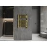 Mexen Helios grzejnik łazienkowy 800 x 600 mm, 354 W, złoty - W103-0800-600-00-50