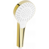 Mexen R-05 rączka prysznicowa 3-funkcyjna, złota/biała - 79505-50