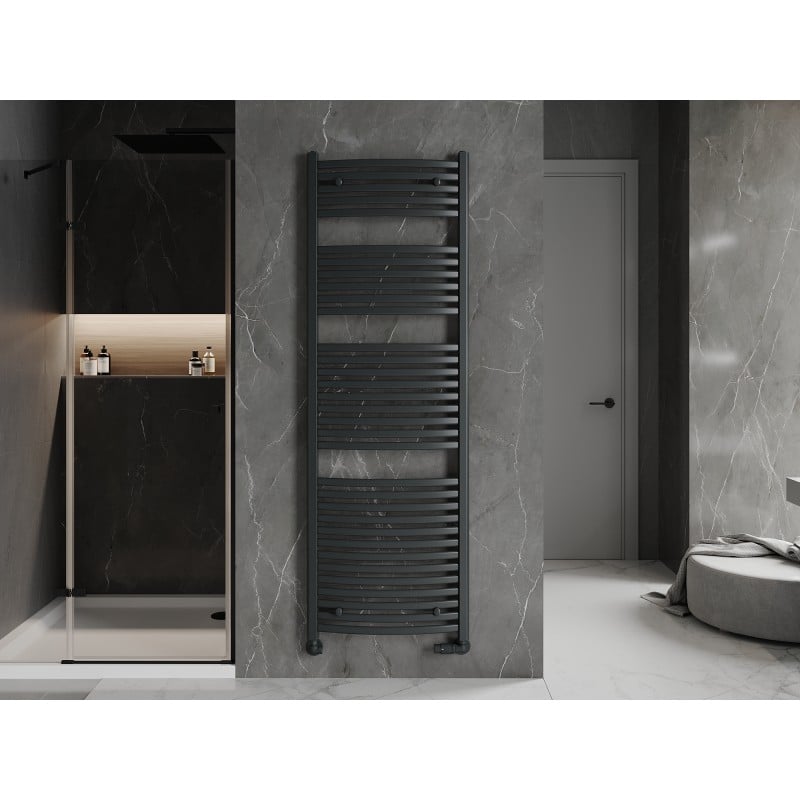Mexen Helios grzejnik łazienkowy 1800 x 600 mm, 990 W, antracyt - W103-1800-600-00-66