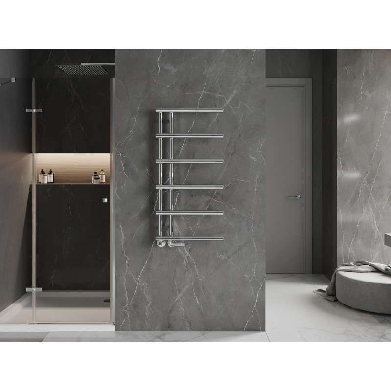 Mexen Jukon grzejnik łazienkowy dekoracyjny 988 x 500 mm, 246 W, chrom - W116-0988-500-00-01