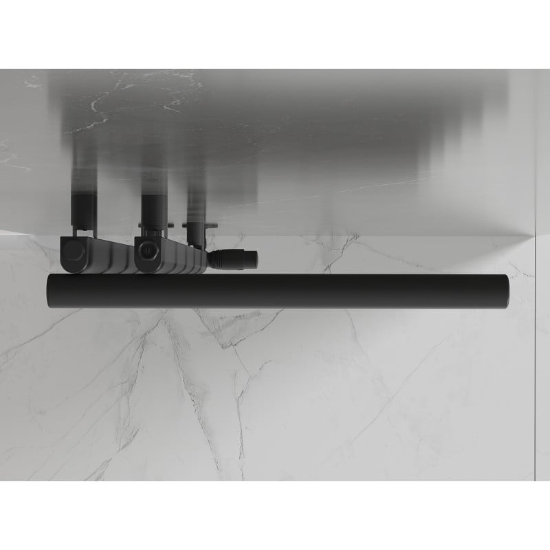 Mexen Jukon grzejnik łazienkowy dekoracyjny 988 x 500 mm, 461 W, antracyt - W116-0988-500-00-66