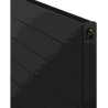 Mexen Line CVL11 grzejnik płytowy 600 x 600 mm, podłączenie dolne, 470 W, czarny - W611L-060-060-70