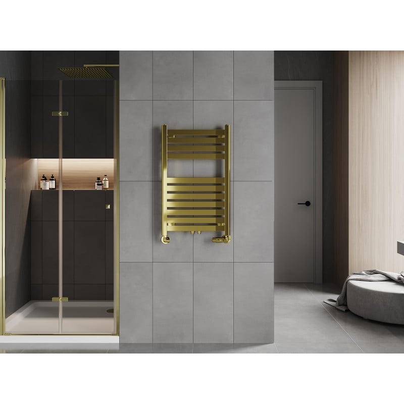 Mexen Uran grzejnik łazienkowy 800 x 500 mm, 287 W, złoty - W105-0800-500-00-50