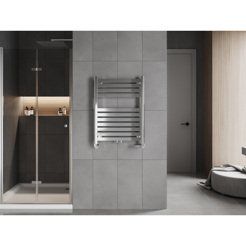 Mexen Uran grzejnik łazienkowy 800 x 600 mm, 336 W, chrom - W105-0800-600-00-01