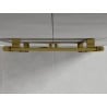 Mexen Uran grzejnik łazienkowy 800 x 600 mm, 336 W, złoty - W105-0800-600-00-50