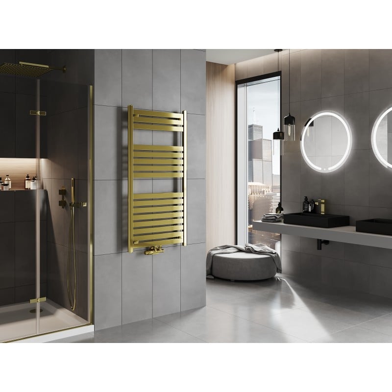 Mexen Uran grzejnik łazienkowy 1200 x 600 mm, 492 W, złoty - W105-1200-600-00-50
