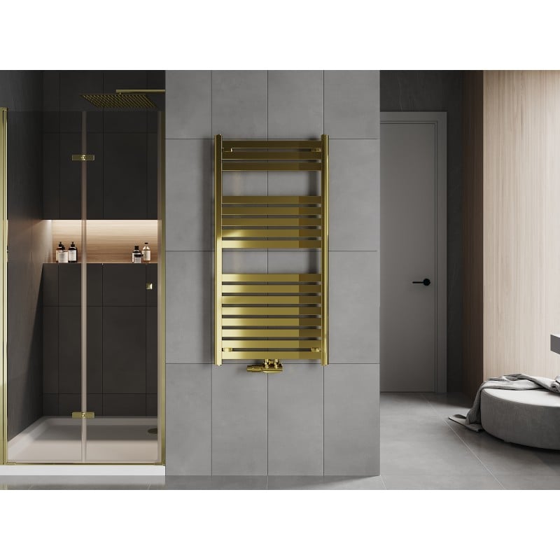 Mexen Uran grzejnik łazienkowy 1200 x 600 mm, 492 W, złoty - W105-1200-600-00-50