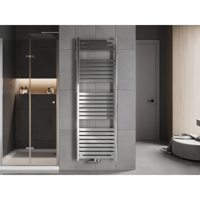 Mexen Uran grzejnik łazienkowy 1800 x 600 mm, 738 W, chrom - W105-1800-600-00-01