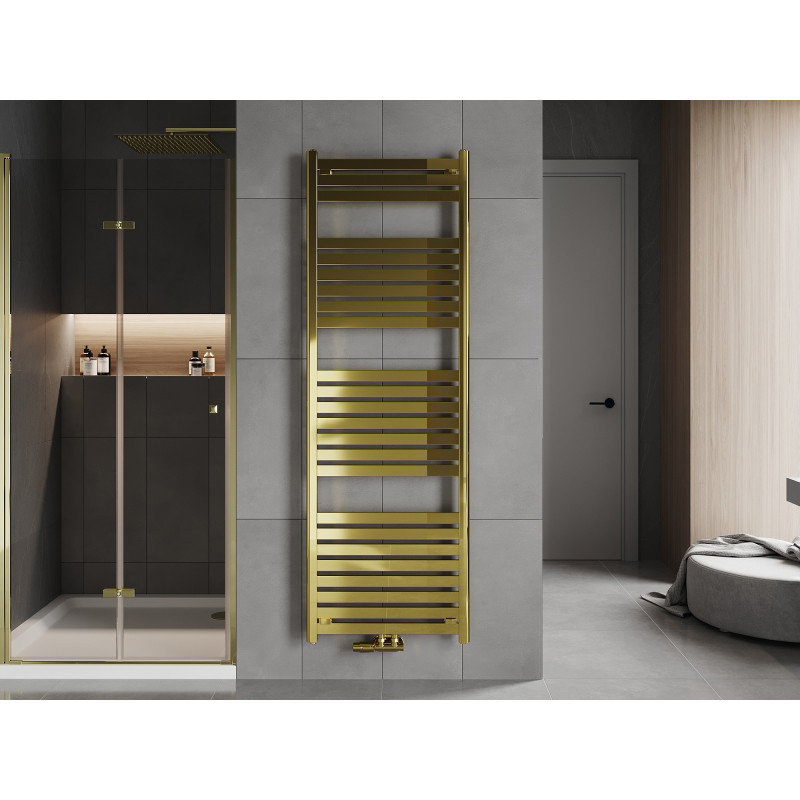 Mexen Uran grzejnik łazienkowy 1800 x 600 mm, 738 W, złoty - W105-1800-600-00-50