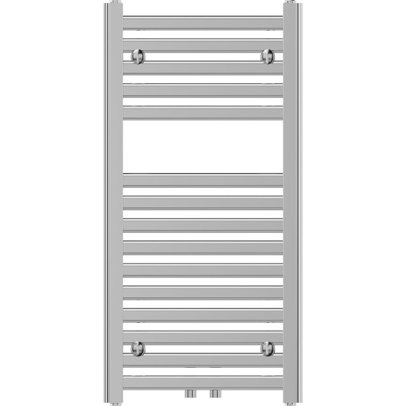 Mexen Hades grzejnik łazienkowy 800 x 400 mm, 253 W, chrom - W104-0800-400-00-01