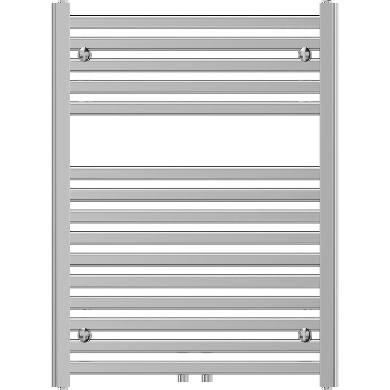 Mexen Hades grzejnik łazienkowy 800 x 600 mm, 357 W, chrom - W104-0800-600-00-01
