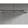 Mexen Hades grzejnik łazienkowy 1800 x 600 mm, 790 W, chrom - W104-1800-600-00-01
