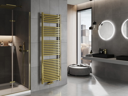 Mexen Hades grzejnik łazienkowy 1800 x 600 mm, 790 W, złoty - W104-1800-600-00-50