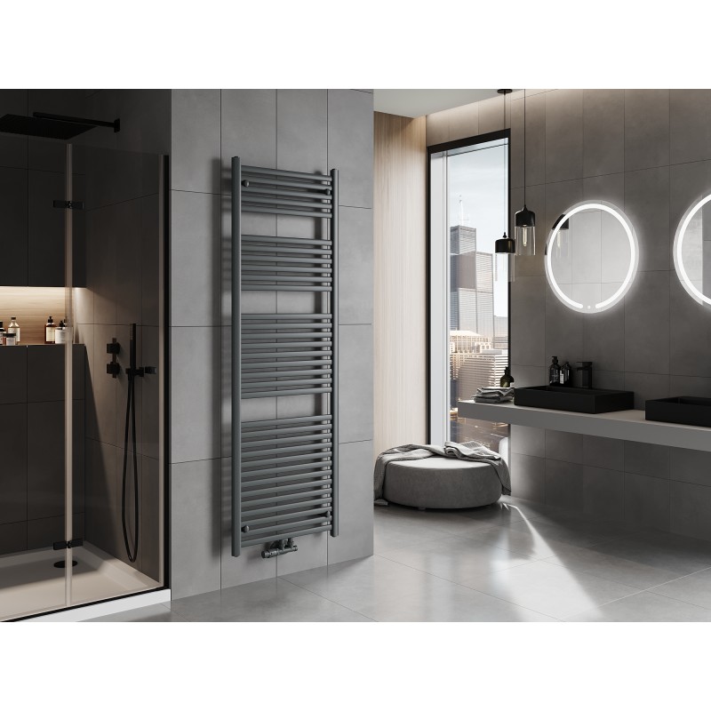 Mexen Hades grzejnik łazienkowy 1800 x 600 mm, 1000 W, antracyt - W104-1800-600-00-66