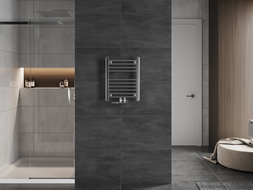 Mexen Mars grzejnik łazienkowy 500 x 400 mm, 141 W, chrom - W110-0500-400-00-01