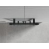Mexen Mars grzejnik łazienkowy 700 x 400 mm, 238 W, antracyt - W110-0700-400-00-66
