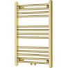 Mexen Mars grzejnik łazienkowy 700 x 500 mm, 224 W, złoty - W110-0700-500-00-50