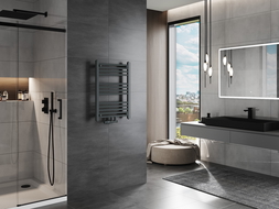 Mexen Mars grzejnik łazienkowy 700 x 500 mm, 284 W, antracyt - W110-0700-500-00-66