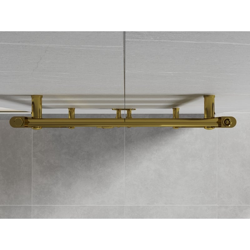 Mexen Mars grzejnik łazienkowy 900 x 600 mm, 340 W, złoty - W110-0900-600-00-50