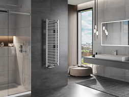 Mexen Mars grzejnik łazienkowy 1200 x 400 mm, 346 W, chrom - W110-1200-400-00-01