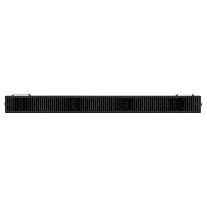 Mexen Line CVL22 grzejnik płytowy 300 x 1800 mm, podłączenie dolne, 1621 W, czarny - W622L-030-180-70