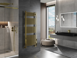 Mexen Mars grzejnik łazienkowy 1500 x 600 mm, 576 W, złoty - W110-1500-600-00-50