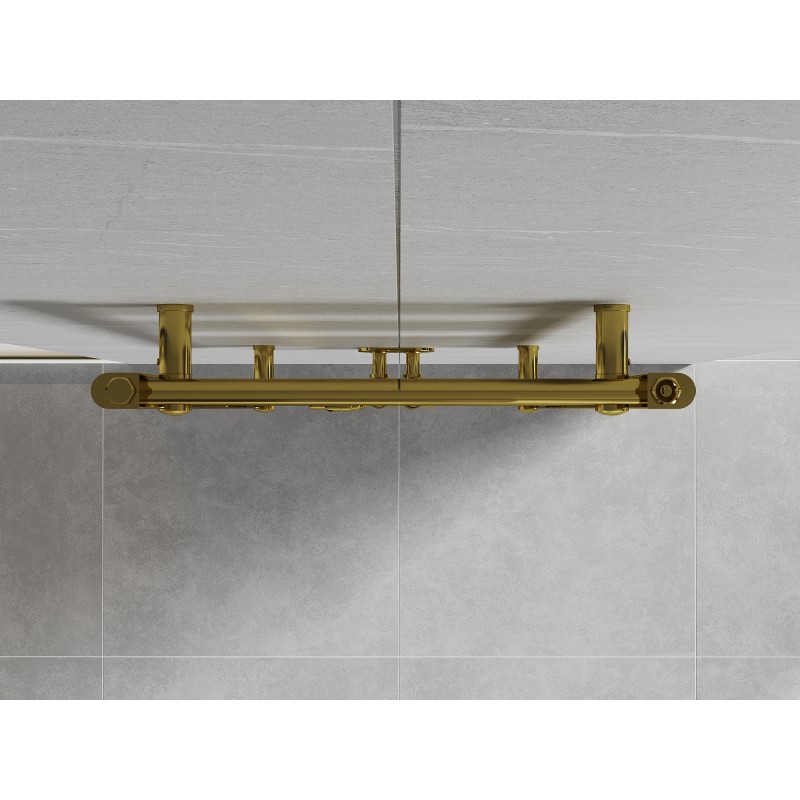 Mexen Mars grzejnik łazienkowy 1800 x 500 mm, 643 W, złoty - W110-1800-500-00-50