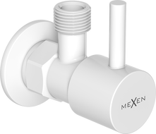 Mexen R1 zawór kątowy do baterii 1/2"x3/8", biały - 79970-20