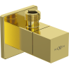 Mexen S zawór kątowy do baterii 1/2"x3/8", złoty - 79971-50
