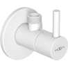 Mexen R2 zawór kątowy do baterii 1/2"x3/8", biały - 79972-20