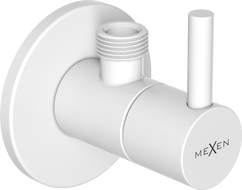 Mexen R2 zawór kątowy do baterii 1/2"x3/8", biały - 79972-20