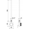 Mexen FA-FD14 grzałka elektryczna 400 W, czarna - W956-0400-70