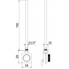 Mexen FA-FD14 grzałka elektryczna 900 W, biała - W956-0900-20