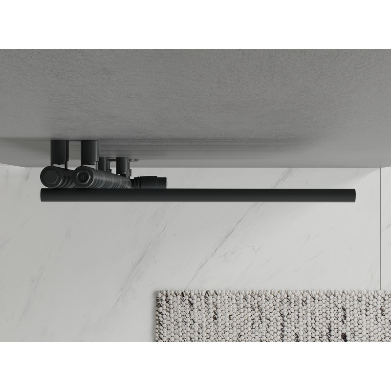 Mexen Neptun grzejnik łazienkowy dekoracyjny 1400 x 500 mm, 532 W, antracyt - W101-1400-500-00-66