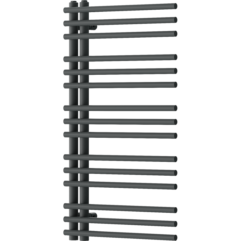Mexen Neptun grzejnik łazienkowy dekoracyjny 900 x 500 mm, 369 W, antracyt - W101-0900-500-00-66