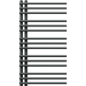 Mexen Neptun grzejnik łazienkowy dekoracyjny 900 x 500 mm, 369 W, antracyt - W101-0900-500-00-66