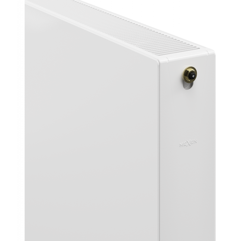 Mexen Flat CCF22 grzejnik płytowy 900 x 1400 mm, podłączenie dolne środkowe, 3079 W, biały - W6C22F-090-140-00